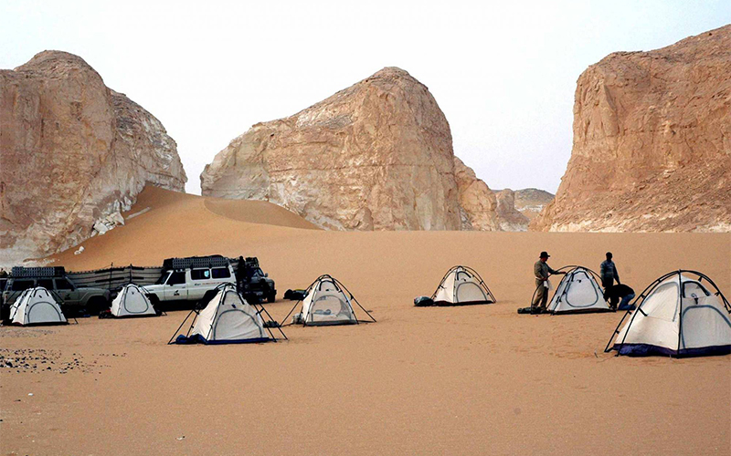 Tour of the White Desert and Bahariya Oasis